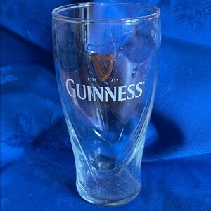 Guinness Gold Logo Sculpted Pint Glass
